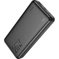 Hoco 20.000mAh Externer Akku Powerbank PD20W + QC3.0 J87A Schwarz