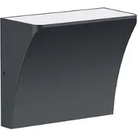DOTLUX LED-Innenwandleuchte FLAME 8W 3000K schwarz