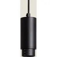 LEDKIA Pendelleuchte Aluminium Multiwinkel 10-50º für GU10 Glühbirnen Quarz Schwarz