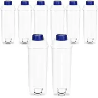 OEM 8-fach-Wasserfilter für Kaffeezubereitungsmaschinen, Filtermuster kompatibel mit Delonghi SER3017 DLS C002, Set für Espressomaschine