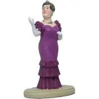 Diverse Tim & Struppi Figur Bianca Castafiore 9 cm Sammlerfigur Comics Detailreich Kunststoff