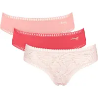 Sloggi Hipster "GO Crush" 3er Pack, mit Spitzendetails, Multipack