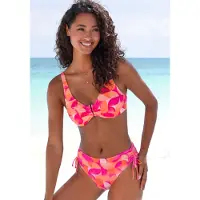 LASCANA Bügel-Bikini-Top "Tilly" mit modernem Allover-Print