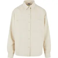 Urban Classics Langarmhemd "Damen Ladies Oversized Twill Shirt"