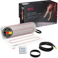 AEG Fußbodenheizung "Basis Thermo Boden "TBS TB 160/2.5 Set Plus" Elektrische Fußbodenheizung, Komplettset 2.5 m², 160 W/m²