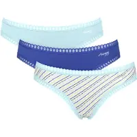 Sloggi Minislip "GO Crush" 3er Pack, dehnbare Spitzendetails, Cotton-Mix
