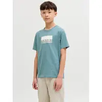 Jack & jones Junior Rundhalsshirt "JCOFUSION DOTS PRINT TEE SS CN JNR" Baumwolle, normal geschnitten