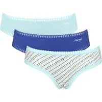 Sloggi Hipster "GO Crush" 3er Pack, mit Spitzendetails, Multipack