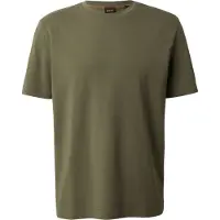 BOSS Relaxed-Fit T-Shirt mit geschichtetem Logo-Print Grösse M