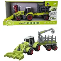Askato Traktor mit Schaufel und Anhängersteckvorrichtung –