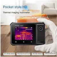 Semoic 2-in-1 Wärmebild-Multimeter Temperaturmessgerät 2,8" Touchscreen-Display 120x90 Auflösung -20C Bis 400C