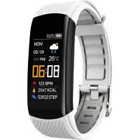 INF Aktivitätsarmband / Fitnessarmband / Herzfrequenzmesser White