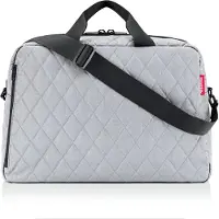 Reisenthel duffelbag M rhombus light grey
