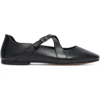 Tommy Hilfiger Ballerinas Th Buckle Cross Strap Maryjane FW0FW09431 Schwarz 36