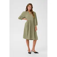 Kaffe Jerseykleid Regular fit Vetiver green