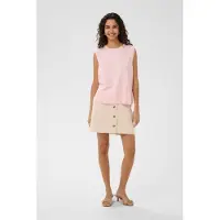 Saint tropez Strickweste MilaSZ Strickweste Gerade Passform