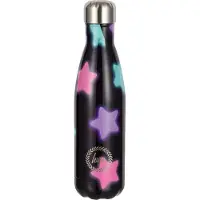 Hype Thermo-Wasserflasche Multi Star Galaxy Druck | Edelstahl Auslaufsichere Flasche