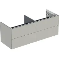 Geberit ONE Unterschrank für Aufsatzwaschtisch, 4 Schubladen, 133,2x50,4x47cm, 505.266.00.7