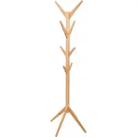 5 Five Bambusowy stojak do przedpokoju na płaszcze TREE, 8 haczyków, 178 cm