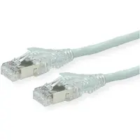Secomp DÄTWYLER Patchkabel Cat.6A (Class EA) S/FTP, CU 7702 flex LSOH, AMP v2, grau, 10 m