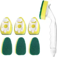 Typecat Dish Wand 7 Refill Ersatz Schwamm Köpfe, Sauber Schrubben Schwämme für