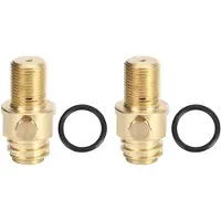 Typecat 2X Sodaflaschenventil CO2-Nachfülladapter-Konverter M18X1,5, Sodaflaschen-Zylinder-Nachfülladapter für -Tanks