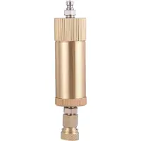 Tlily Hochdruck PCP Handpumpe, Luftfilter, ÖL Wasser Abscheider für Hochdruck PCP, 30 MPa, Luftpumpenfilter, Kompressor, Gold