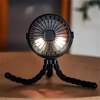 Typecat Rosa Tragbare USB Aufladbare Leise Mini Ventilator 3 Geschwindigkeit Einstellbar mit