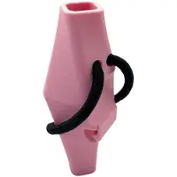Typecat Rosa Fahrradvase, abnehmbares Deko-Accessoire, Dekoration, Geschenk für