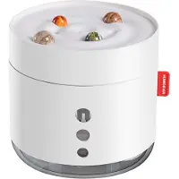 Typecat Kleine Luftbefeuchter 800ml Schreibtisch Leiser Betrieb Nachtlichtfunktion Zwei