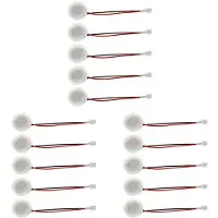 Typecat 15 StüCk 20mm 1,7Mhz Ultraschall Nebel Maschine Fogger Keramik Scheiben mit Draht und Dichtung Ring Luftbefeuchter Luft Zubehör