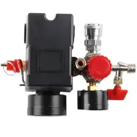 Typecat Air Compressor Pressure Switch W/Valve Control Regulators Gauge 90-120