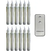 Typecat Halloween Candles with Remote Control LED Flameless for Supplies Birth