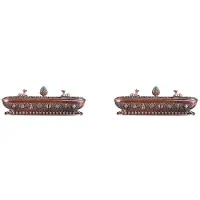 Typecat 2X Tibet Räucher Stäbchen Antike Handgemachte Räucher Stäbchen Halter Zen Teehaus Haus Büro Dekoration Handwerk Ornamente 3