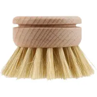 Typecat Spülbürste, Spülbürste, 6 Stück Ersatzbürstenköpfe aus Holz, sauber