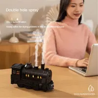 Typecat Zug Luftbefeuchter Aromatherapie Cool Mist Diffusor Luft Öl Retro Diffus