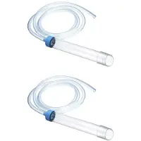 Tlily 2X Aquarium Aquarium Kies Reiniger Siphon Vakuum Wasser Wechsler Pumpe Siphon Schlauch