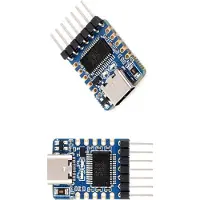Kepptory 2 Stück FT232 Serielles Kommunikationsmodul USB zu UART Kommunikationsmodul TTL Serieller Konverter USB zu TTL