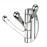 Typecat Klappbare, drehbare Handtuchhaken, flexibler Metall-Kleiderhaken, Badhaken, He