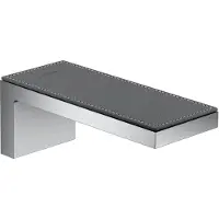 Hansgrohe AXOR MyEdition Platte 200 Leder, grau, 47916000