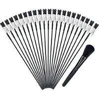 Tlily 45 StüCk Krokodilklemmen-Sticks für Modellmalerei und 1 StüCk ReinigungsbüRste für Airbrush-SprüHen für DIY-Karten-Foto-Memo