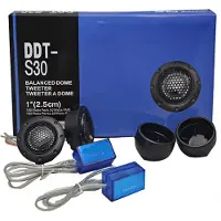 Typecat DDT-S30 1 Paar Auto Hochtöner Audio Seide Film für Modifikation 180W High-