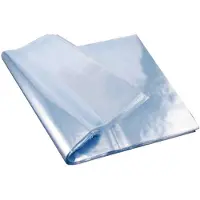 Tlily 100 StüCk PVC Wasserdichte Schrumpffolienbeutel GebläSe HeißSiegel Flache Mundverpackung Sealbag Transparente Kunststoff-Aufbewahrungstasche für