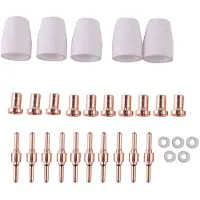Tlily für Pt-31 -40 Plasma Schneider Schneid Brenner Verbrauchs Material Kit Extended 30 Stück