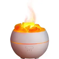 Typecat Salzstein LED-Licht Luftbefeuchter USB Aromatherapie Nacht Nebel Luft für Be