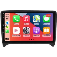 RoverOne Autoradio Bluetooth CarPlay GPS-Navigation Touchscreen für Audi TT 2 8J 2006 - 2014