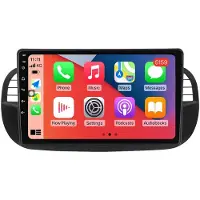RoverOne Autoradio Bluetooth CarPlay GPS-Navigation Touchscreen für Fiat 500 2007 - 2015