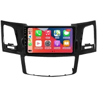 RoverOne Autoradio Bluetooth CarPlay GPS-Navigation Touchscreen für Toyota Fortuner 1 AN50 AN60 Hilux Revo Vigo 2005 - 2014