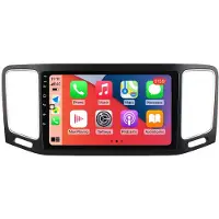 RoverOne Autoradio Bluetooth CarPlay GPS-Navigation Touchscreen für Volkswagen Sharan 2012 - 2018