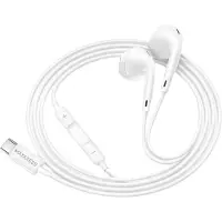 Avizar Mayaxess, USB-C Kabelkopfhörer mit Mikrofon für Galaxy S21 FE, Weiß